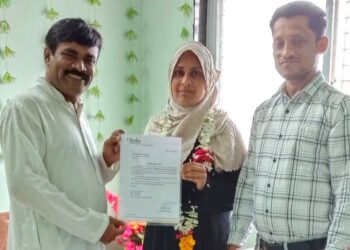 परभणी में शिक्षा जगत की रेशमा परवीन सैयद ताक़ी को मिली मुस्लिम वेलफेयर एसोसिएशन की बड़ी जिम्मेदारी