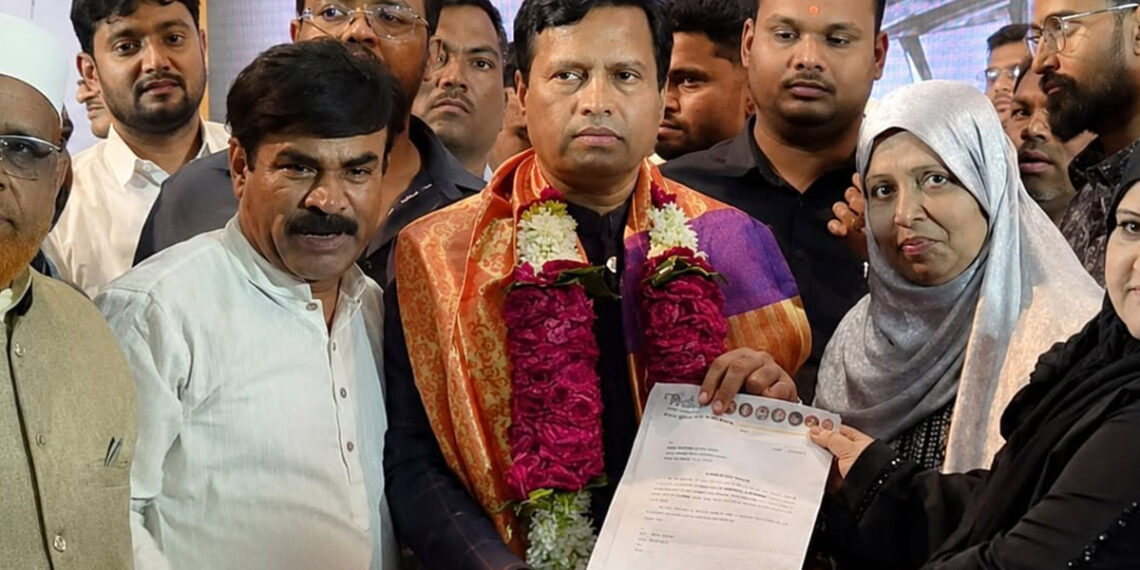 लातूर में मुस्लिम वेलफेयर एसोसिएशन का विस्तार, दो नए शहराध्यक्षों की हुई नियुक्ति